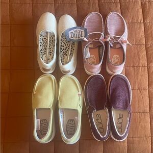 Women’s Hey Dude Size 7 Bundle - 4 pairs